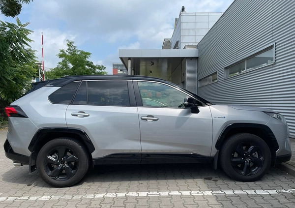 Toyota RAV4 cena 150000 przebieg: 52000, rok produkcji 2020 z Wrocław małe 92